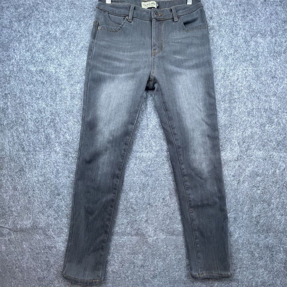 Camii Mia Jeans Womens 30 x 30 Grey‎ Fleece Lined Thermal Skinny Insulated